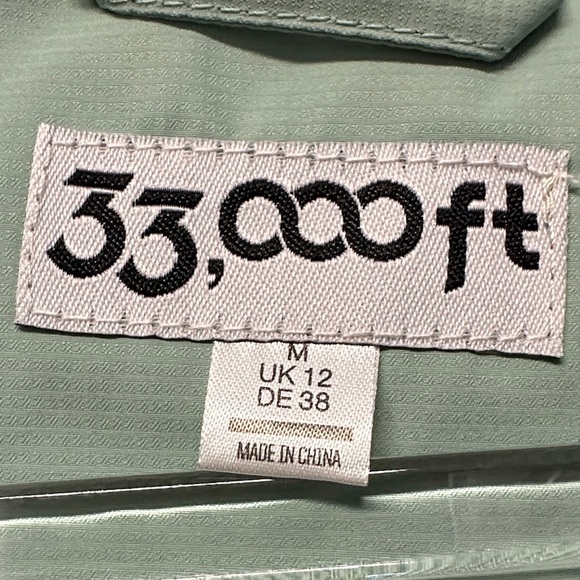 NWT 33,000ft Women's Packable Rain Jacket Size M - Picture 3 of 10